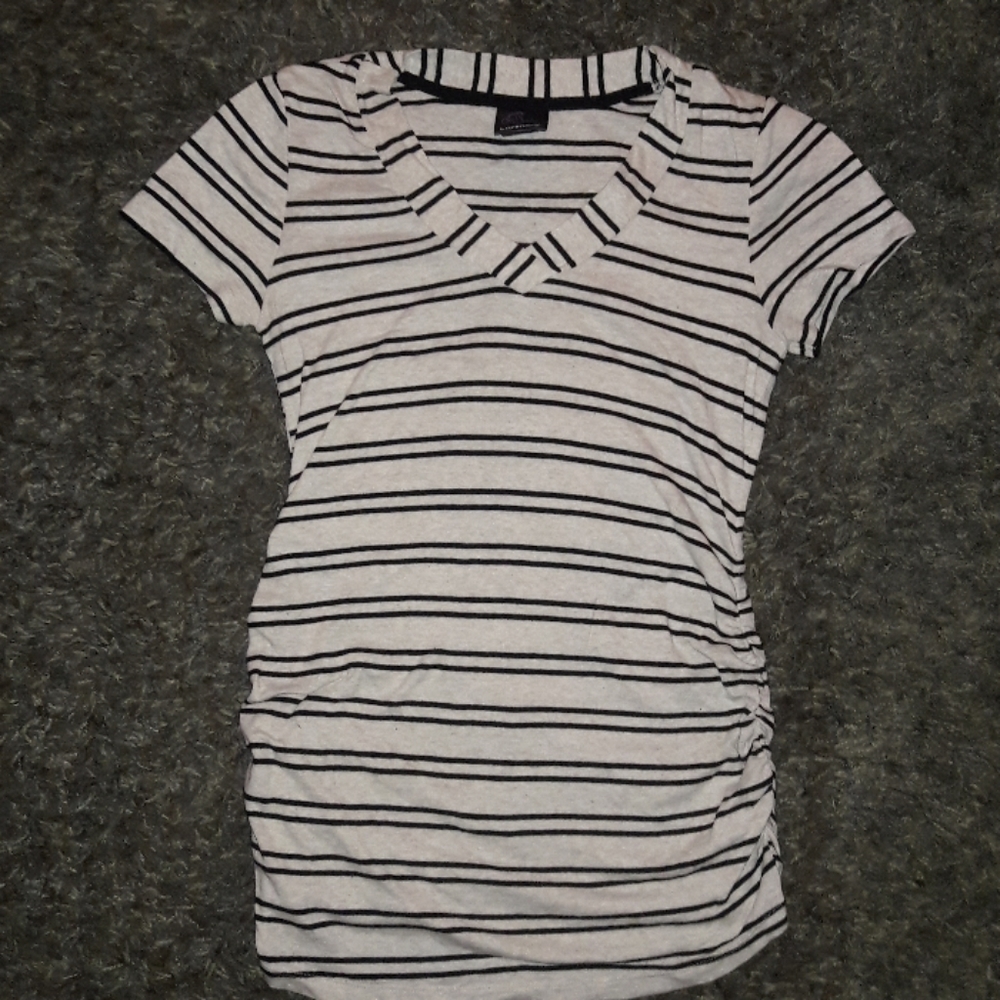 White and Black Motherhood Shirt